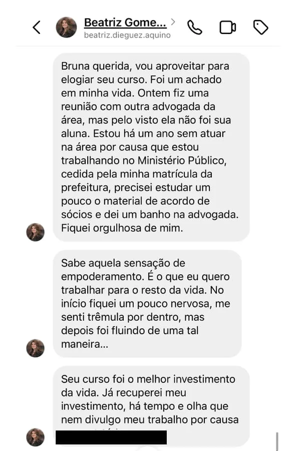 Depoimento real de membro da Comunidade CNE
